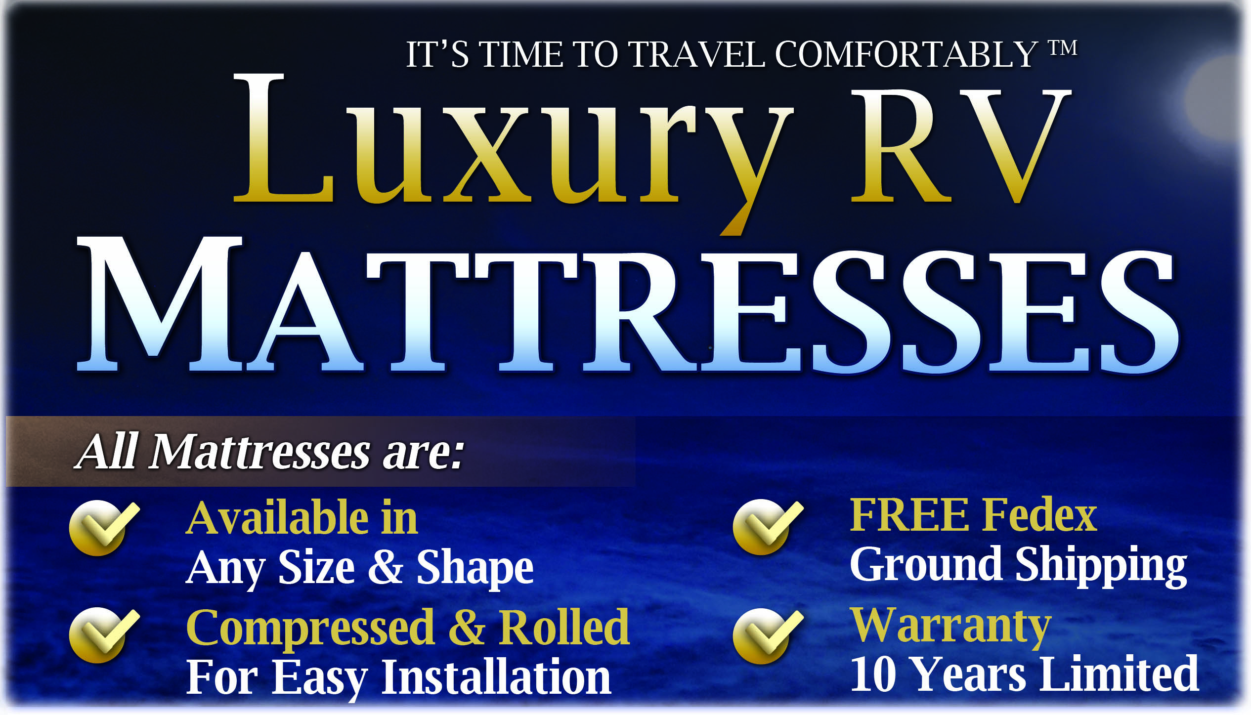 Luxury RV Mattresses